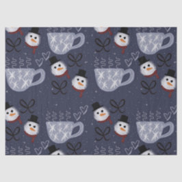 Papel De Seda Dia de Neve