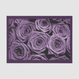 Papel De Seda Dia de os namorados Rosa Roxo Elegante