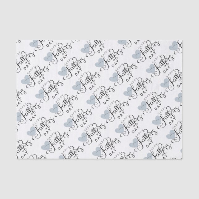 Papel De Seda Dia de os pais na moda (Frente )