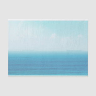 PAPEL DE SEDA DIA DE VERÃO NA PRAIA TROPICAL COM CÉU AZUL