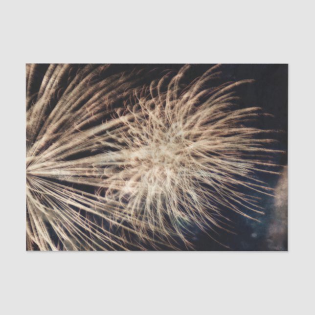 Papel De Seda Dia Dourado da Independência Fogos De Artifício 4  (Frente )