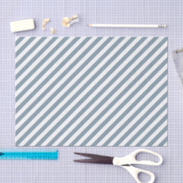 Papel De Seda Diagonal blue and white stripes pattern