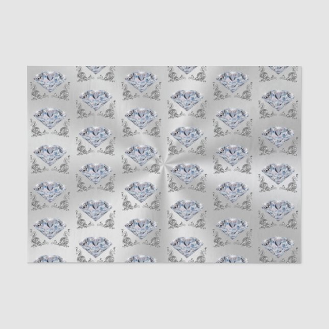 Papel de Seda Diamante Bonito (Frente )