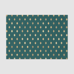 Papel De Seda Diamante Dourado e Teto