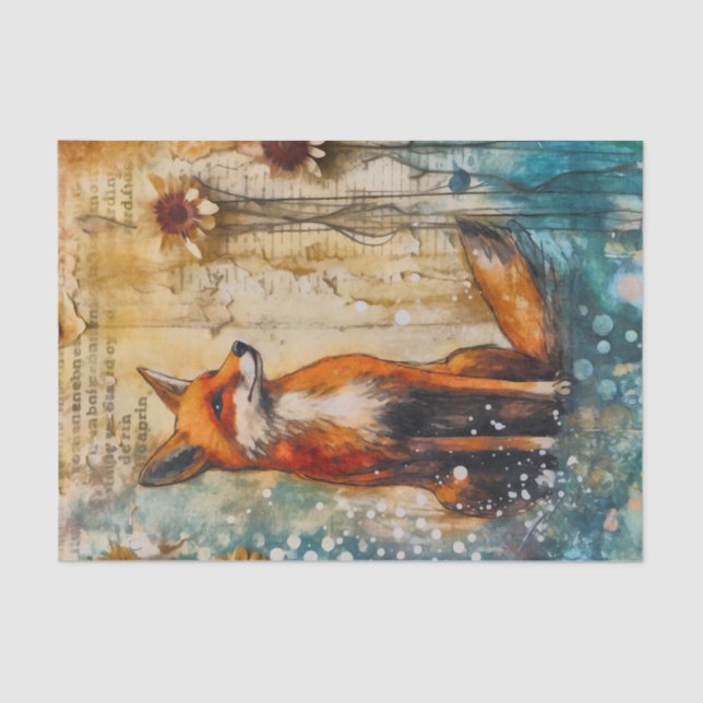 Papel De Seda Diário de Lixo (Frente )