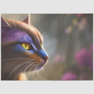 Papel De Seda Dica do gato púrpura de pânico, Fantasy