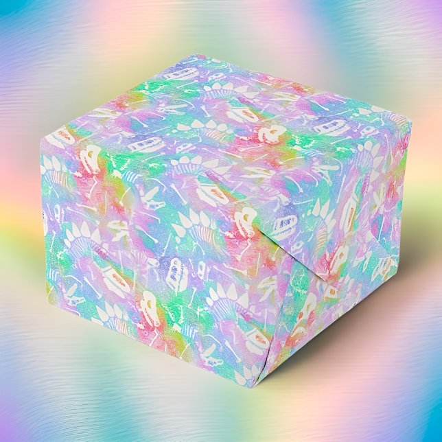 Papel De Seda Dino Dig arco-íris (Criador carregado)