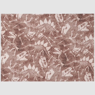 Papel De Seda Dino Dig Brown 