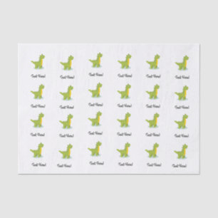 Papel De Seda Dinossauro pequeno