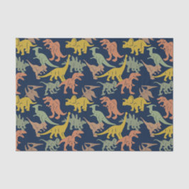 Papel De Seda Dinossauros