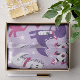 Papel De Seda Dinossauros Espaciais, Dinossauros Cutos, Estrelas