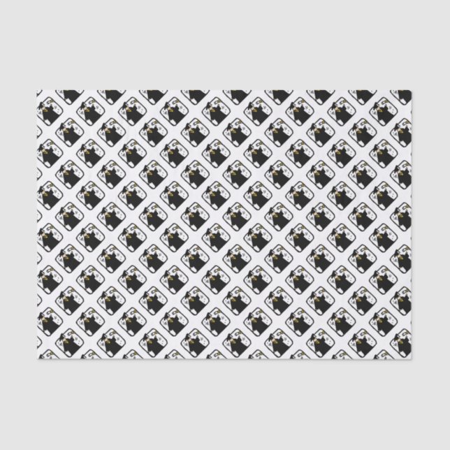 Papel De Seda Diploma de formando Recebido (Frente )