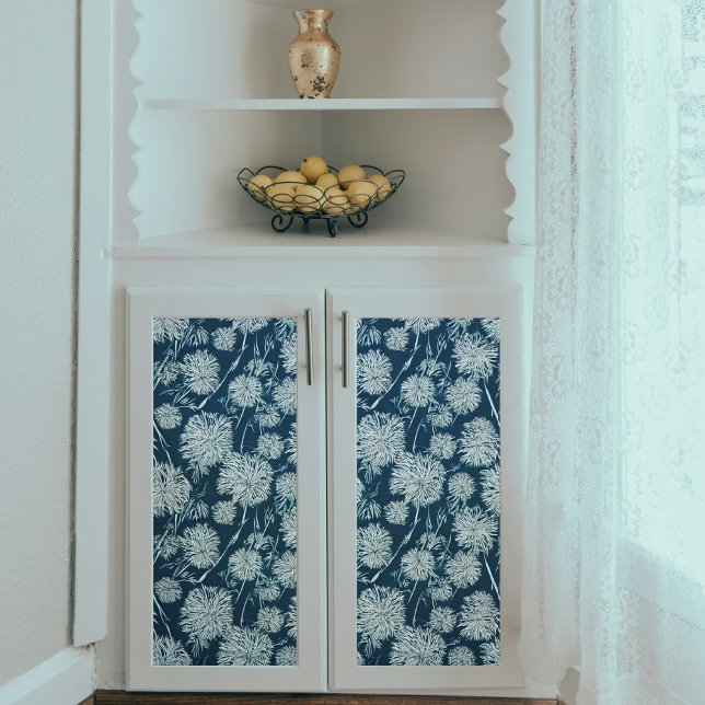 Papel De Seda Discussão de Padrão de Dandelions Azuis (Criador carregado)