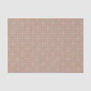 Papel De Seda Dismal Mocha Prairie Lattice Western Folk Noir