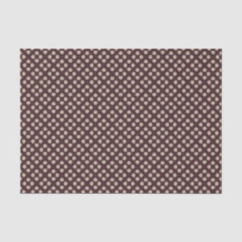 Papel De Seda Dismal Prairie Calico em Burgundy e Cream