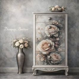 Papel De Seda Dissociação Clássica do Brilho de Rosa