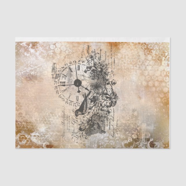 Papel De Seda dissociação da efemera francesa (Frente )