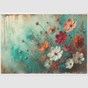 Papel De Seda Dissociação da Flora e Fauna do Cosmos