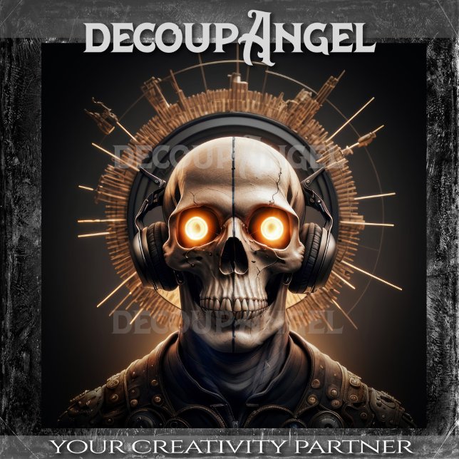 Papel De Seda Dissociação da Sinfonia do Cibercrânio (Criador carregado)