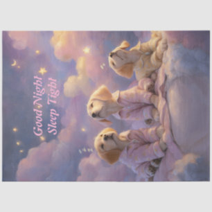 Papel De Seda Dissociação das nuvens Whimsical Dormindo Nuvens R