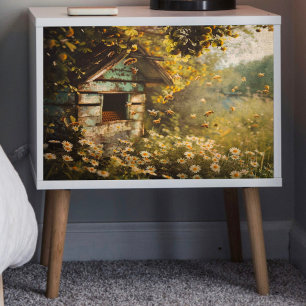 Papel De Seda Dissociação de Abelhas em Springtime