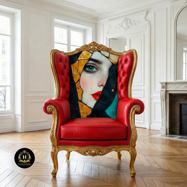 Papel De Seda Dissociação de Abstrato de Reflexão Quebrada (Criador carregado)