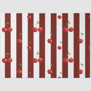 Papel De Seda Dissociação de Cerejas Doce