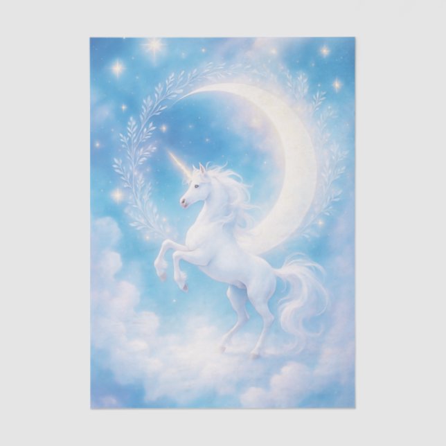 Papel De Seda Dissociação de Fantasia de Nuvem Magnética do Unic (Frente )