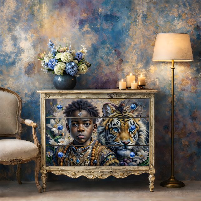 Papel De Seda Dissociação de Graça Selvagem (Wild Grace Decoupage Tissue Paper)