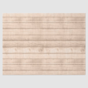 Papel De Seda Dissociação de Madeira Rustic Tan