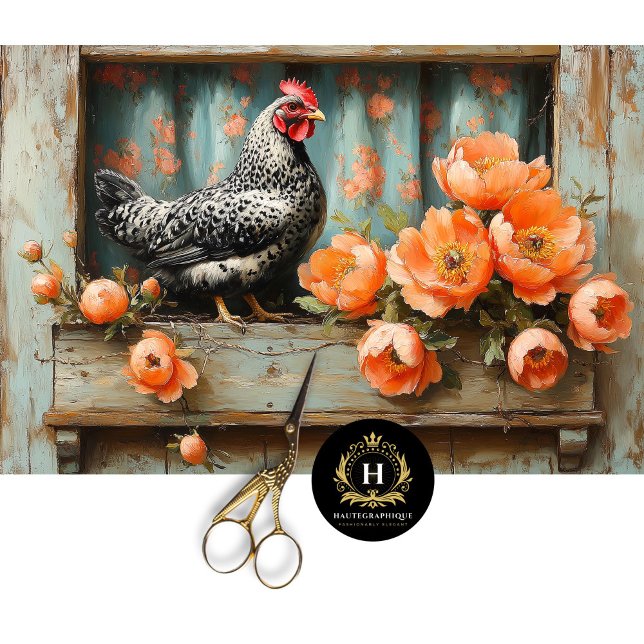 Papel De Seda Dissociação de Papagaios Laranja Vibrantes De Cena (Criador carregado)