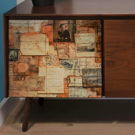 Papel De Seda Dissociação de Papéis Vintage