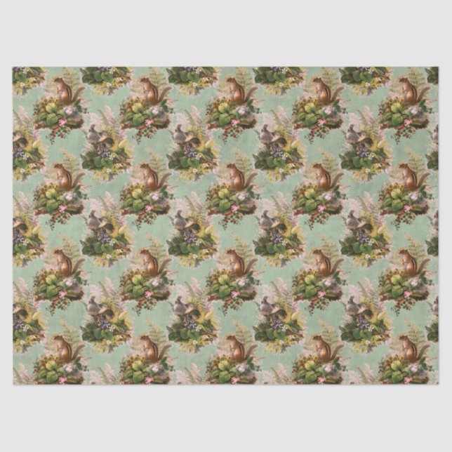 Papel De Seda Dissociação de Peixes e Aves (Frente )