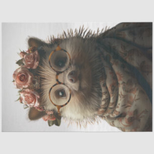 Papel De Seda Dissociação De Porquinhos Porquinhos Todos Vestido