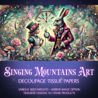 Papel De Seda Dissociação de Relógios de Terra Maravilha de Alic