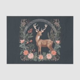 Papel De Seda Dissociação de Veado do Cottagecore