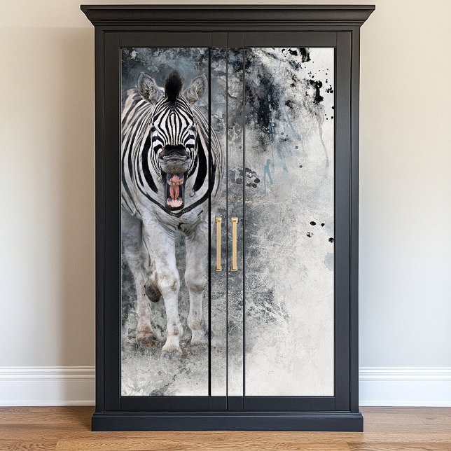 Papel De Seda Dissociação de Vida Selvagem de Zebra Rindo (Criador carregado)