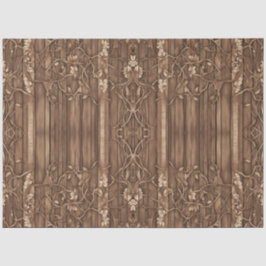 Papel De Seda Dissociação do painel da madeira russa