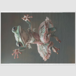Papel De Seda Dissociação do Sapo de dança Whimsical