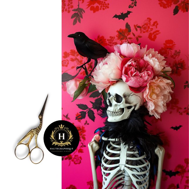 Papel De Seda Dissociação do Skeleton Skull (Criador carregado)