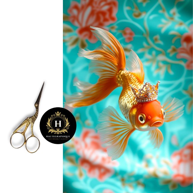 Papel De Seda Dissociação Floral de Peixes Vibrantes (Criador carregado)