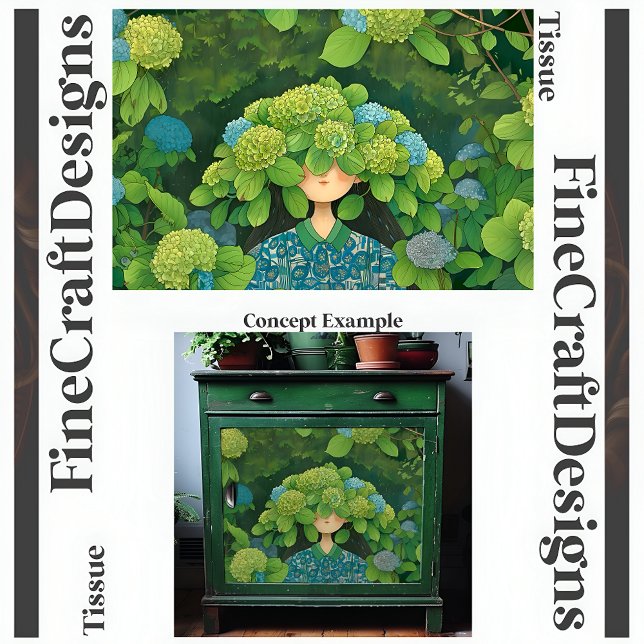 Papel De Seda Dissociação Floral do Jardim do Diversão do Chapéu (Criador carregado)