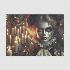 Papel De Seda Dissociação Gothic Harlequin em Mesmerização