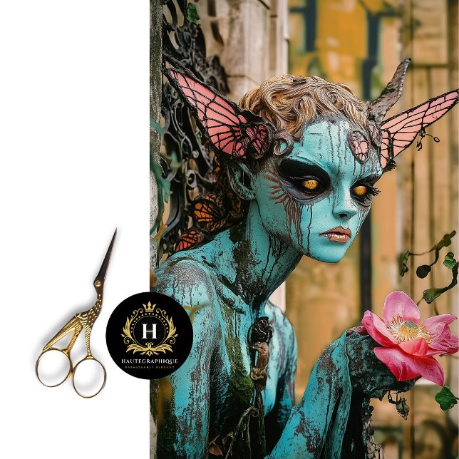 Papel De Seda Dissociação Gótica Única do Gargoyle de Paris (Criador carregado)