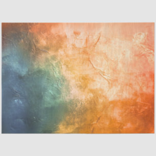 Papel De Seda Dissociação Texturizada Fundo Colorido Ocidental