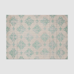 Papel De Seda Distúrbio do Teal