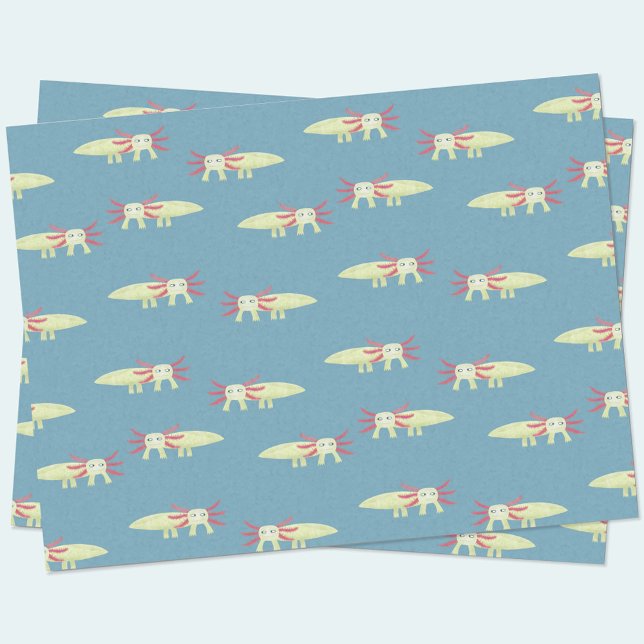 Papel De Seda Diversão Axolotl (Criador carregado)