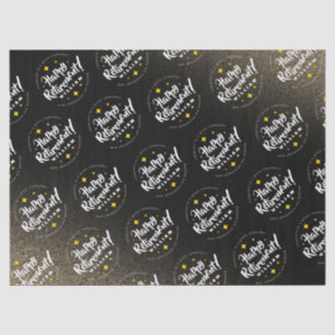 Papel De Seda Diversão Dourada de Estrelas de Lâmpada Retirando