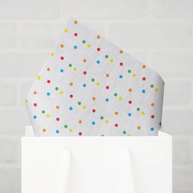 Papel De Seda Diversão em Completar 1 Ano (Sacola de presentes)