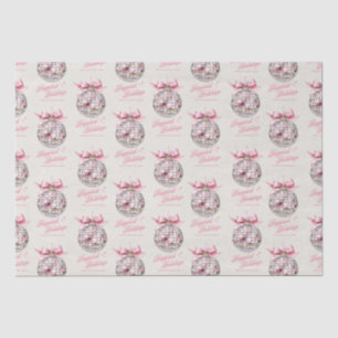 Papel De Seda Diversão Moderna de Ornamento de Bola de Disco Fer
